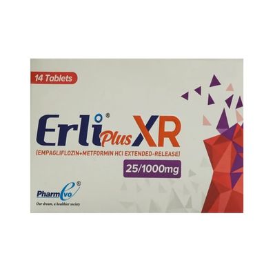 ERLI PLUS XR 25/1000MG TABLET