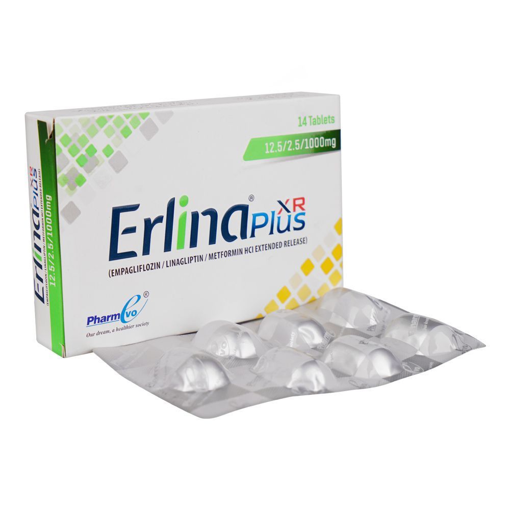 ERLINA PLUS XR 12.5/2.5/1000MG TABLET