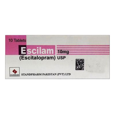 ESCILAM 10MG TABLET