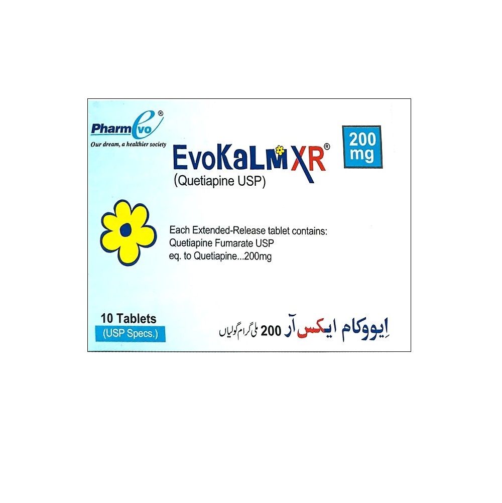 EVOKALM XR 200 MG TABLET
