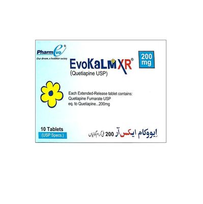 EVOKALM XR 200 MG TABLET