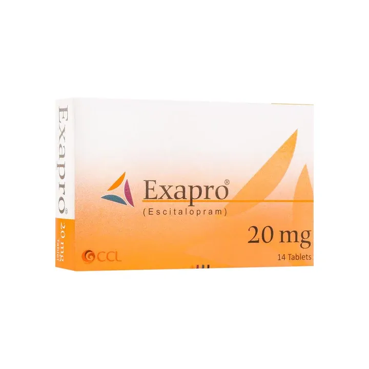 EXAPRO 20 MG TABLET
