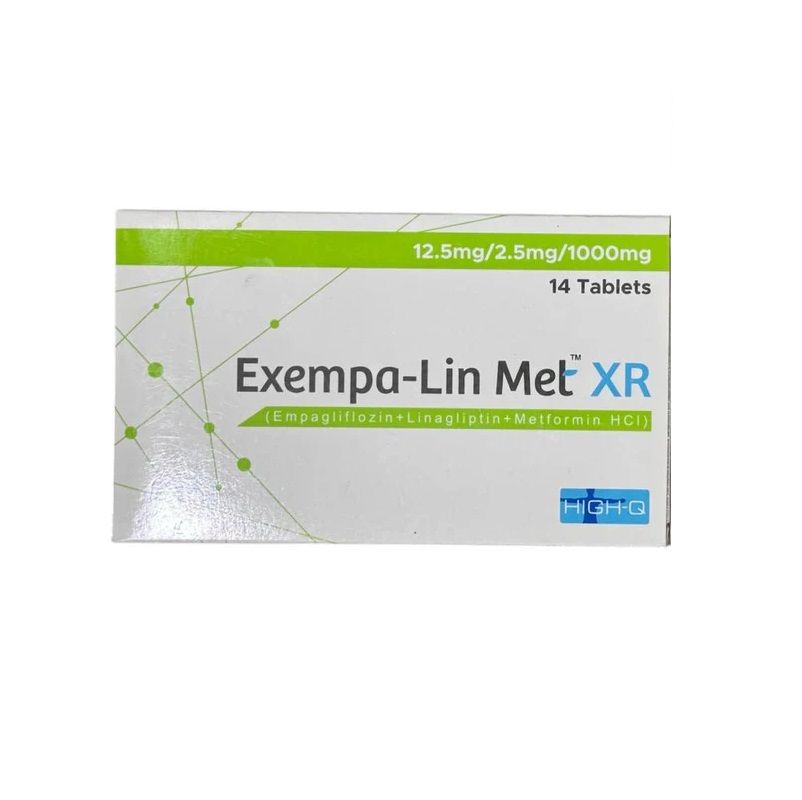EXEMPA LIN MET XR 12.5/2.5/1000MG TABLET