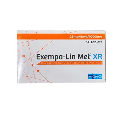 EXEMPA LIN MET XR 25/5/1000MG TABLET
