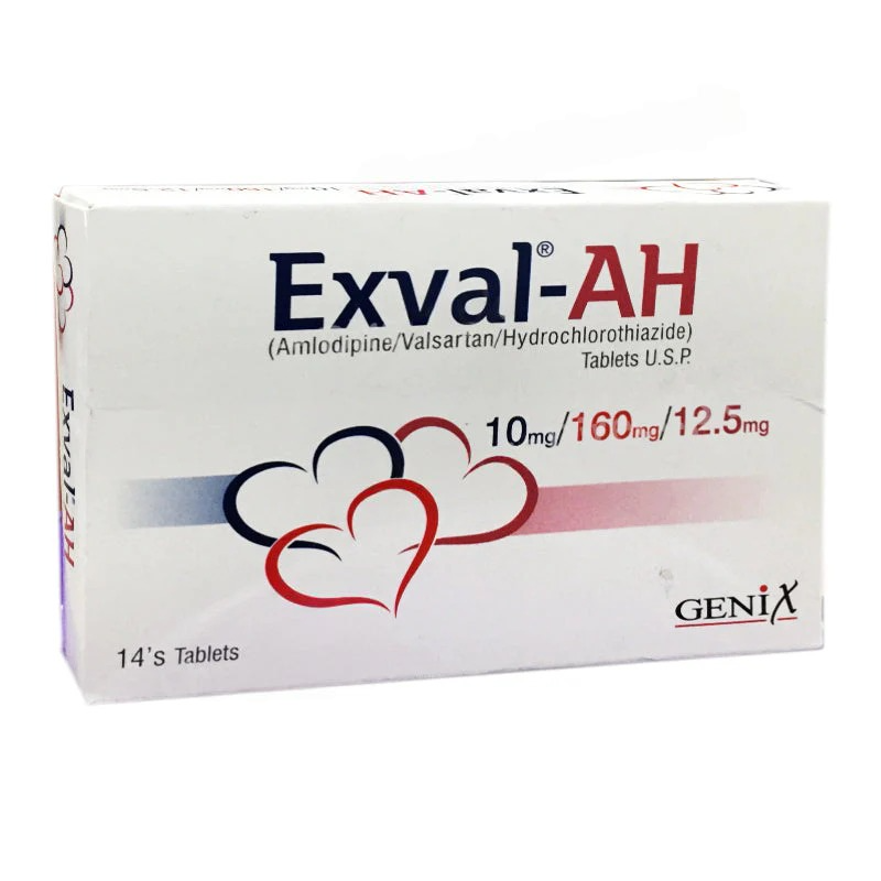EXVAL AH 10/160/12.5MG TABLET