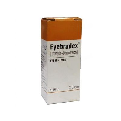 EYEBRADEX ONTMENT 3.5GM