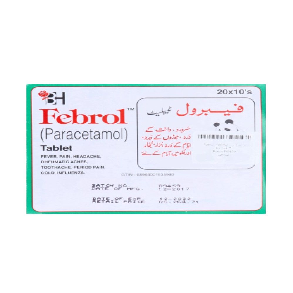 FEBROL 500 MG TABLET