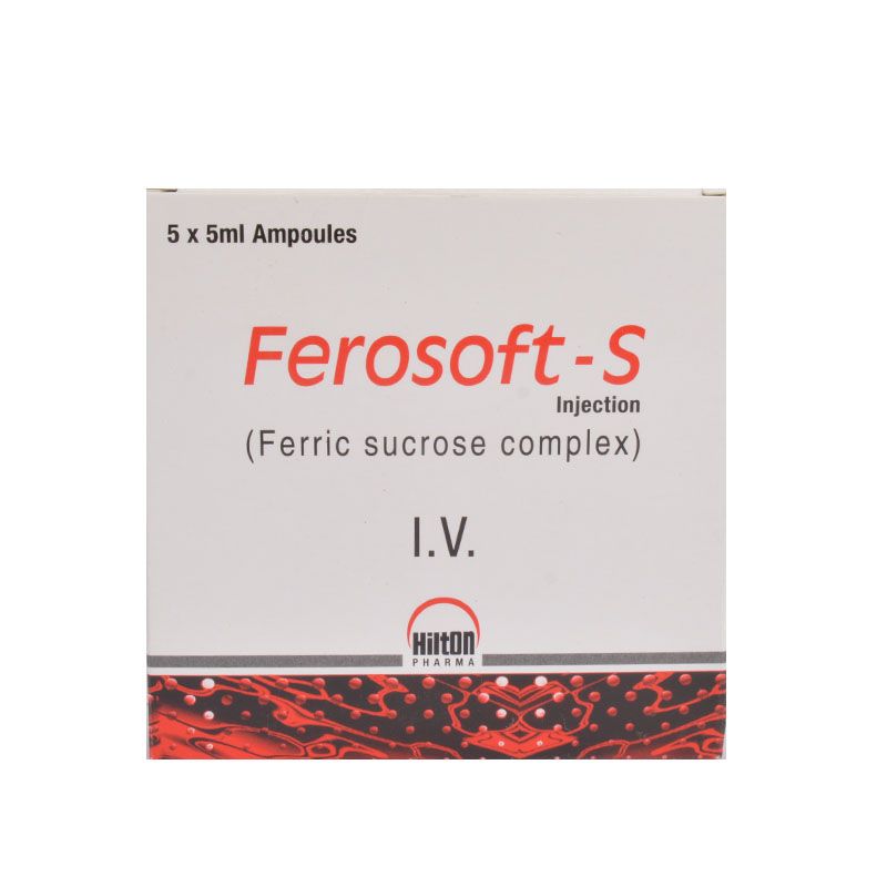 FEROSOFT S INJECTION 5 AMPx5 ML INJECTION