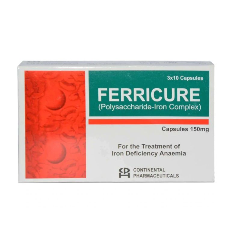 FERRICURE 150MG CAPSULE