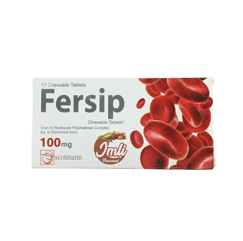 FERSIP 100MG CHEWABLE TABLET