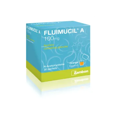 FLUIMUCIL A 100 MG 30X3GRAM POWDER