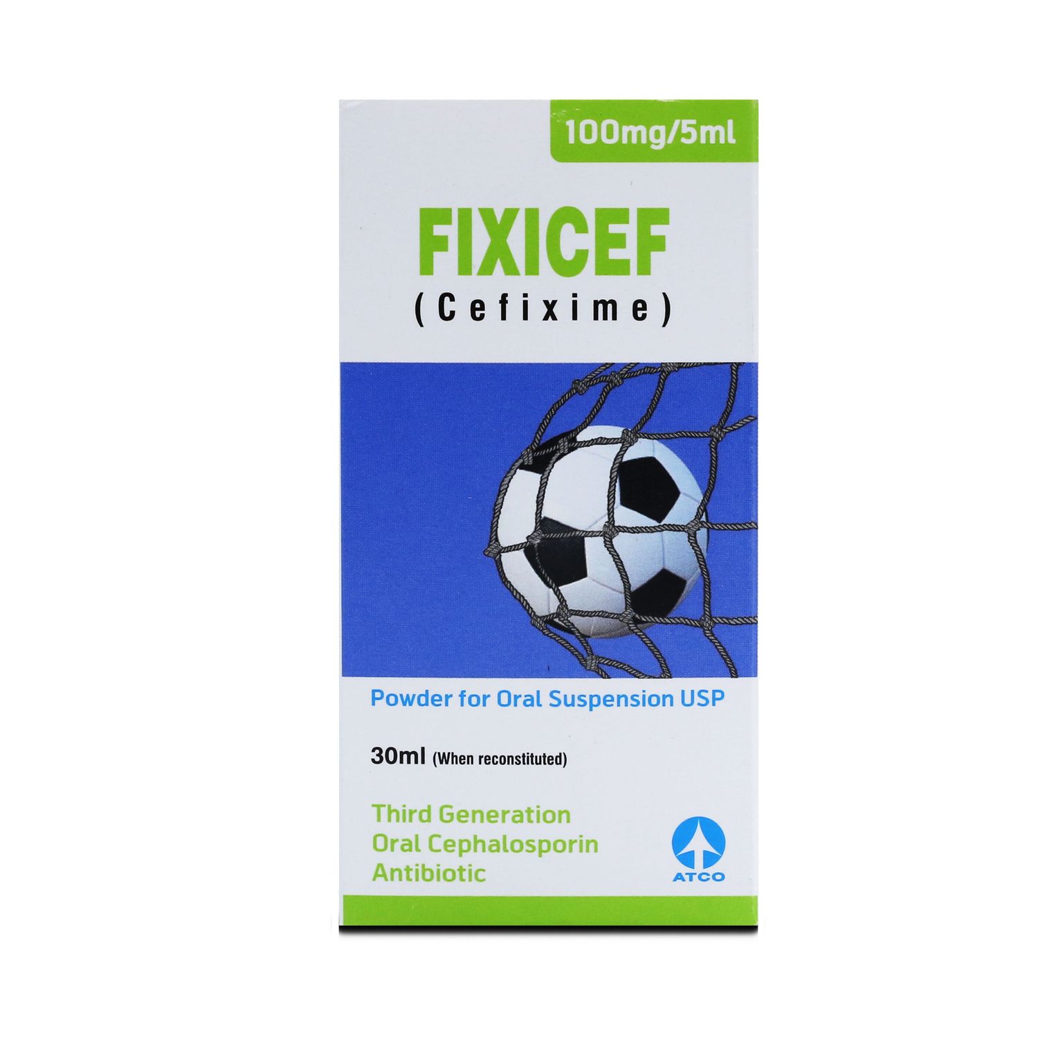 FIXICEF 100MG /5ML SYRUP 30ML