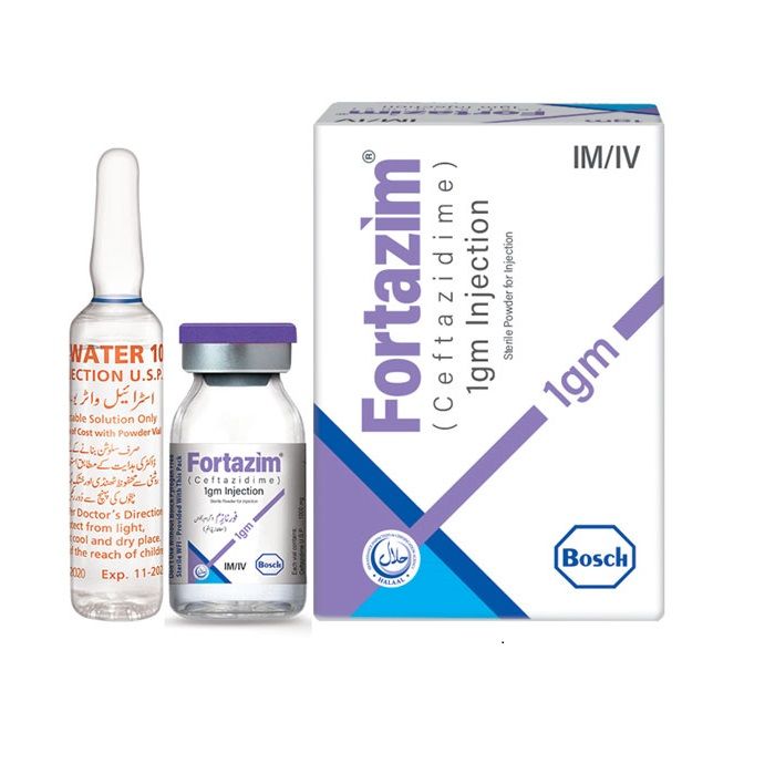 FORTAZIM 1GRAM 1 VIAL INJECTION