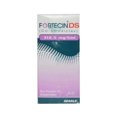 FORTECIN 312.5 MG 60 ML SYRUP
