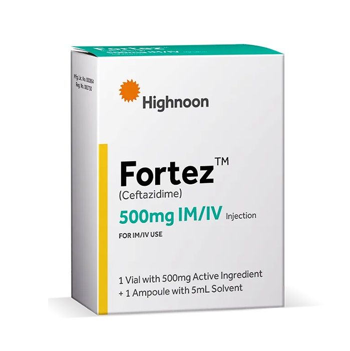 FORTEZ 500MG IM/IV INJECTION