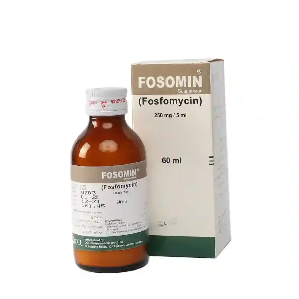 FOSOMIN 250 MG 60 ML SYRUP