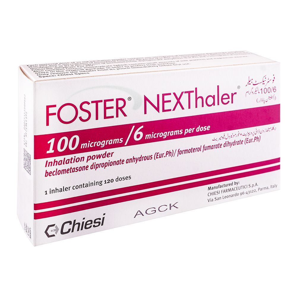 FOSTER NEXT HALER 100MIC/6MIC