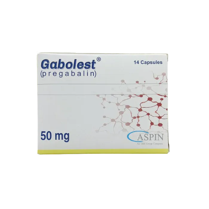 GABOLEST 50MG CAPSULE