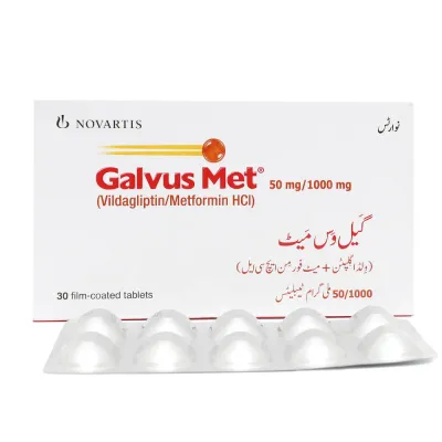 GALVUSMET FCT 50/1000MG TABLET