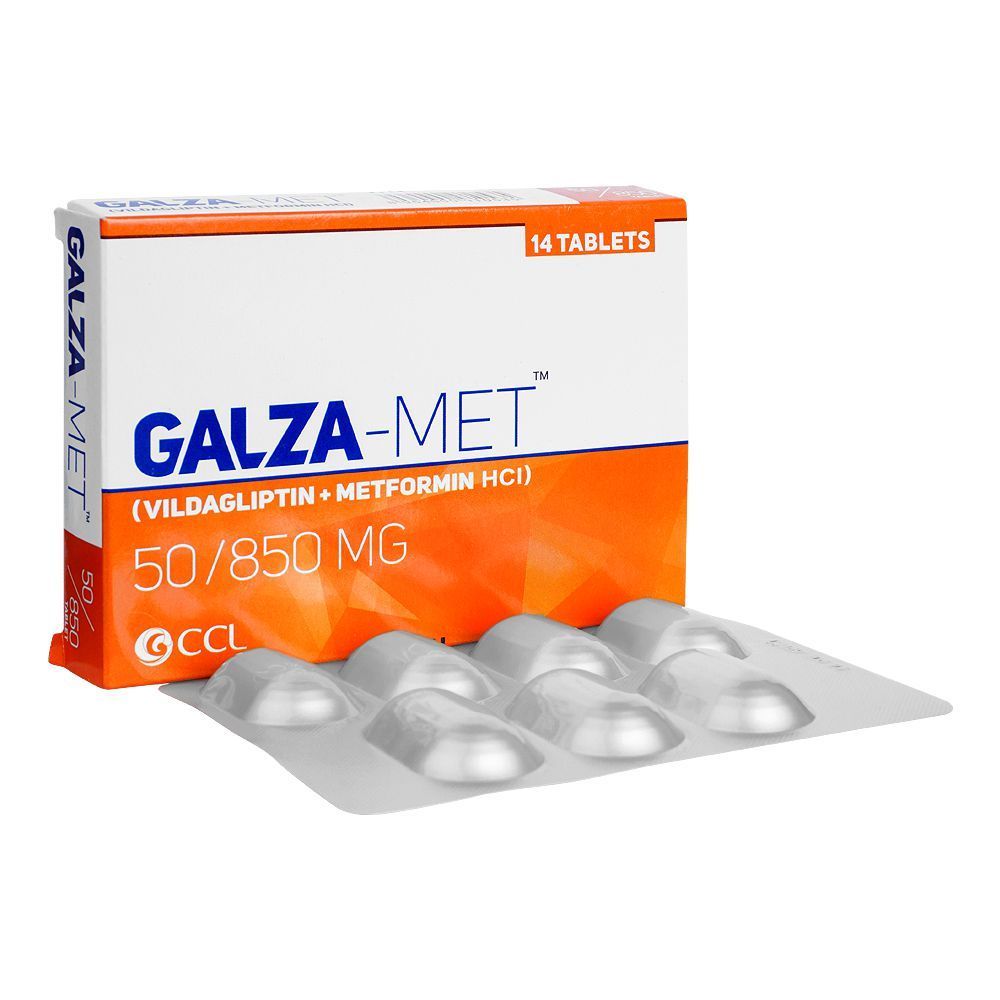 GALZA MET 50/850MG TABLET