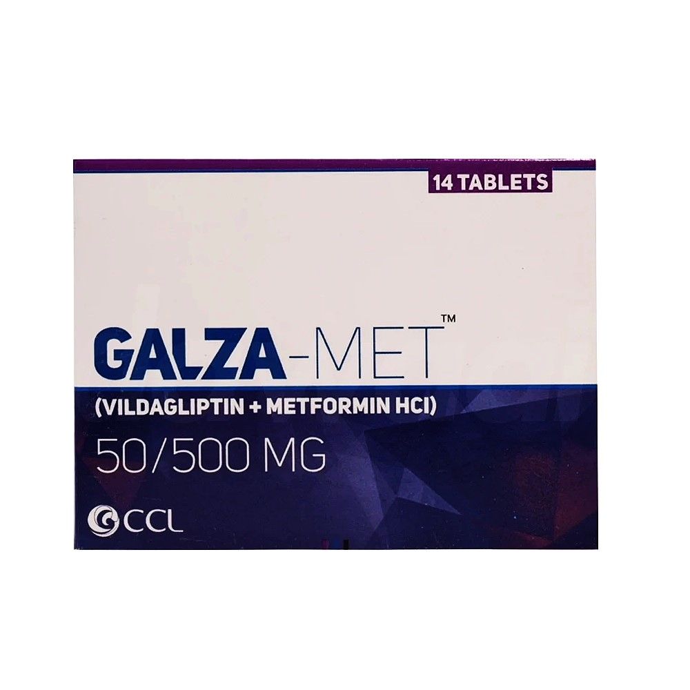 GALZA MET 50/500MG TABLET​