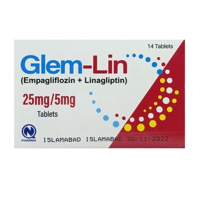 GLEM LIN 25/5MG TABLET