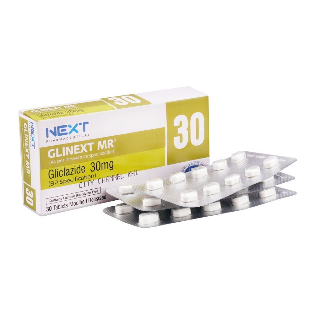 GLINEXT MR 30MG TABLET