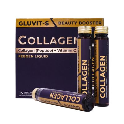 GLUVIT S COLLAGEN FEBGEN LIQUID 15 SHOTS