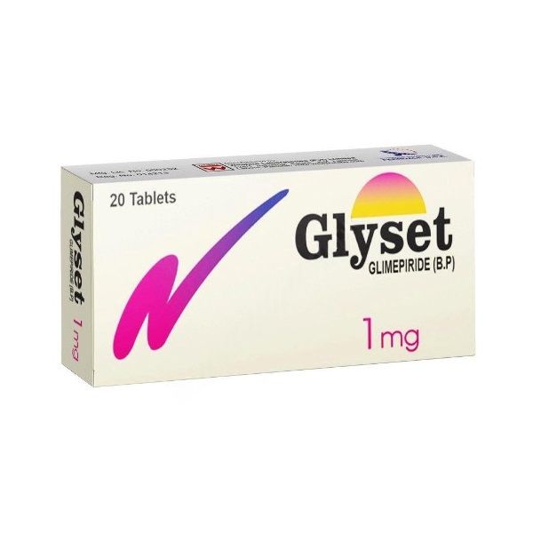 GLYSET 1 MG TABLET