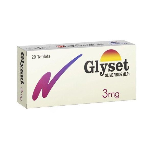 GLYSET 3 MG TABLET