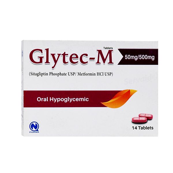 GLYTEC M 50MG/500MG TABLET