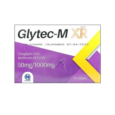 GLYTEC MXR 50/1000MG TABLET