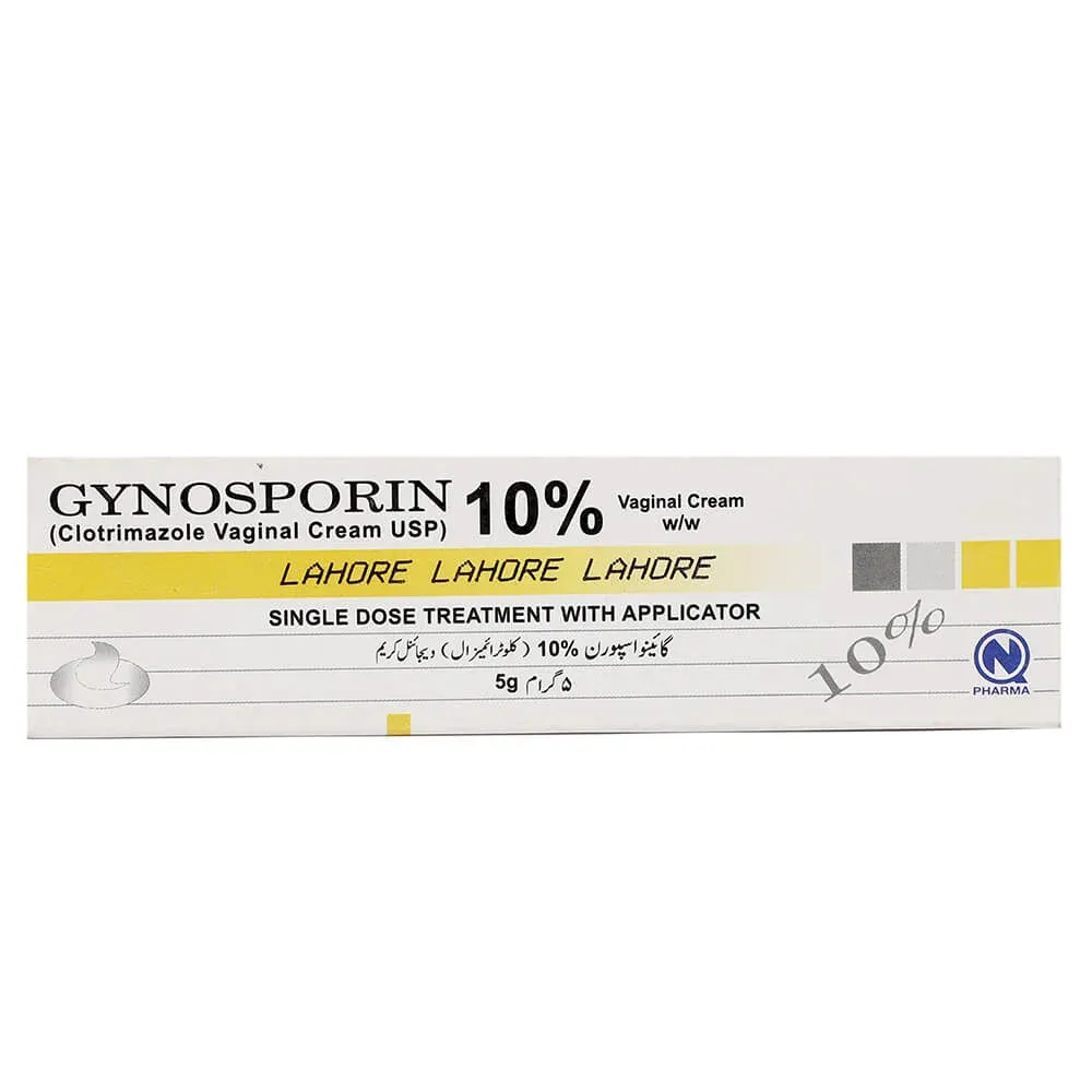 GYNOSPORIN VAGINAL CREAM 10 % 5 GRAM