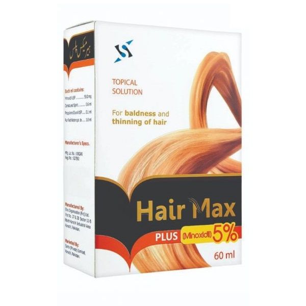 HAIR MAX  PLUS 5% 60ML