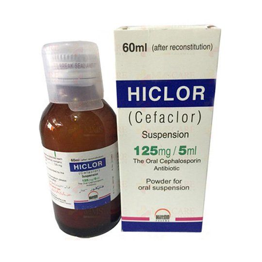 HICLOR 125 MG 60 ML SYRUP