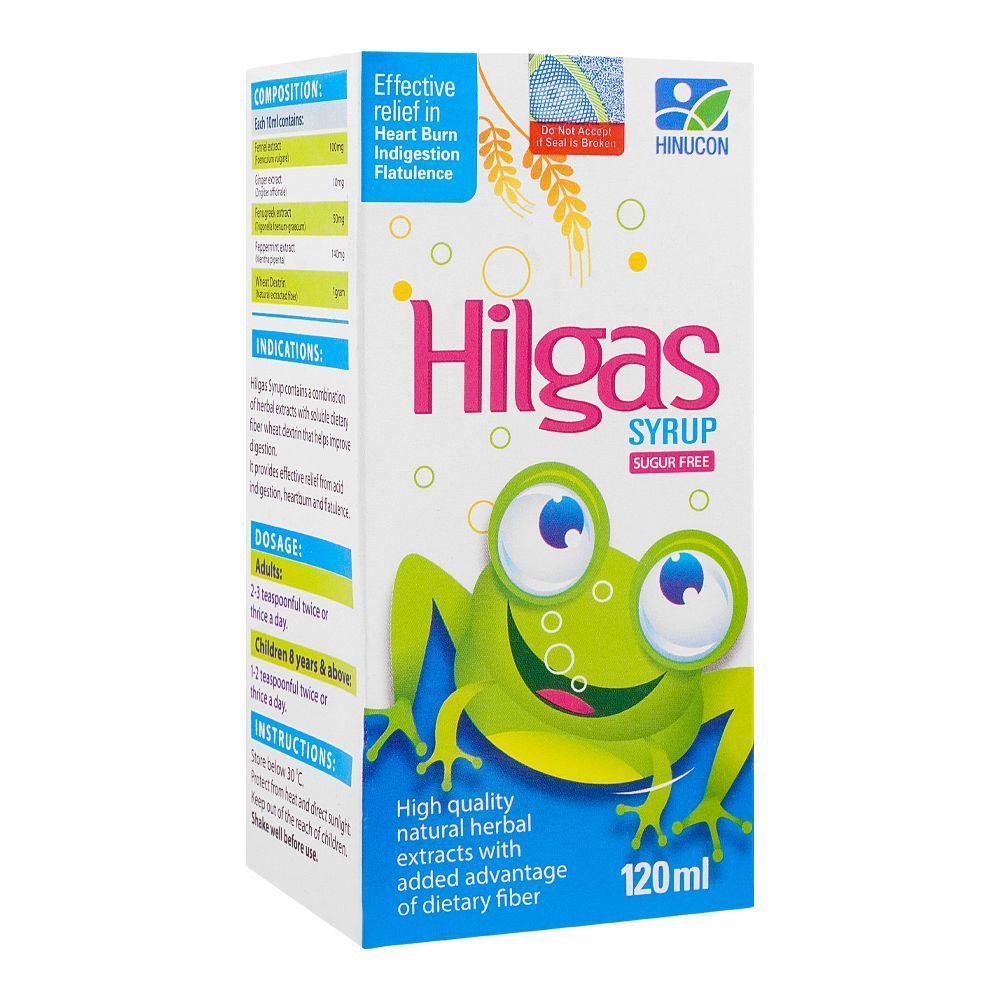 HILGAS 120ML SYRUP