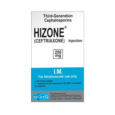 HIZONE 250 MG 1 VIAL INJECTION
