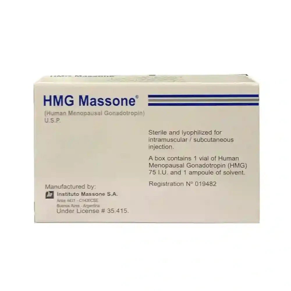 HMG MASSONE 75 IU 1 VIAL INJECTION