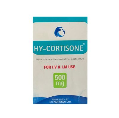 HY SOLONE 500MG I.V/I.M INJECTION