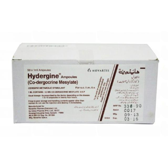 HYDERGINE INJECTION hydergine-injection