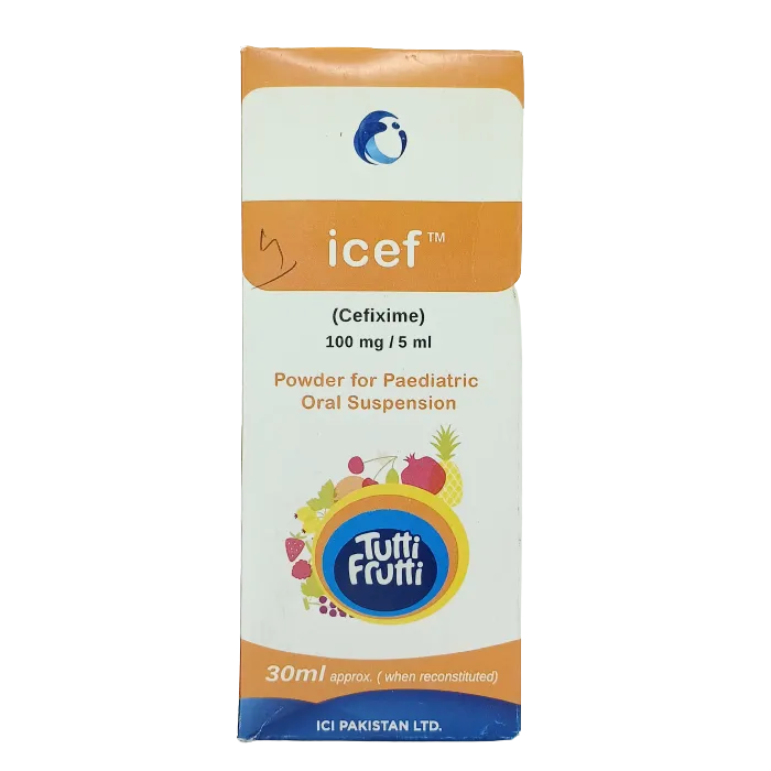 ICEF 100 MG 30ML SYRUP