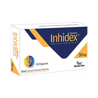 INHIDEX 30MG CAPSULE