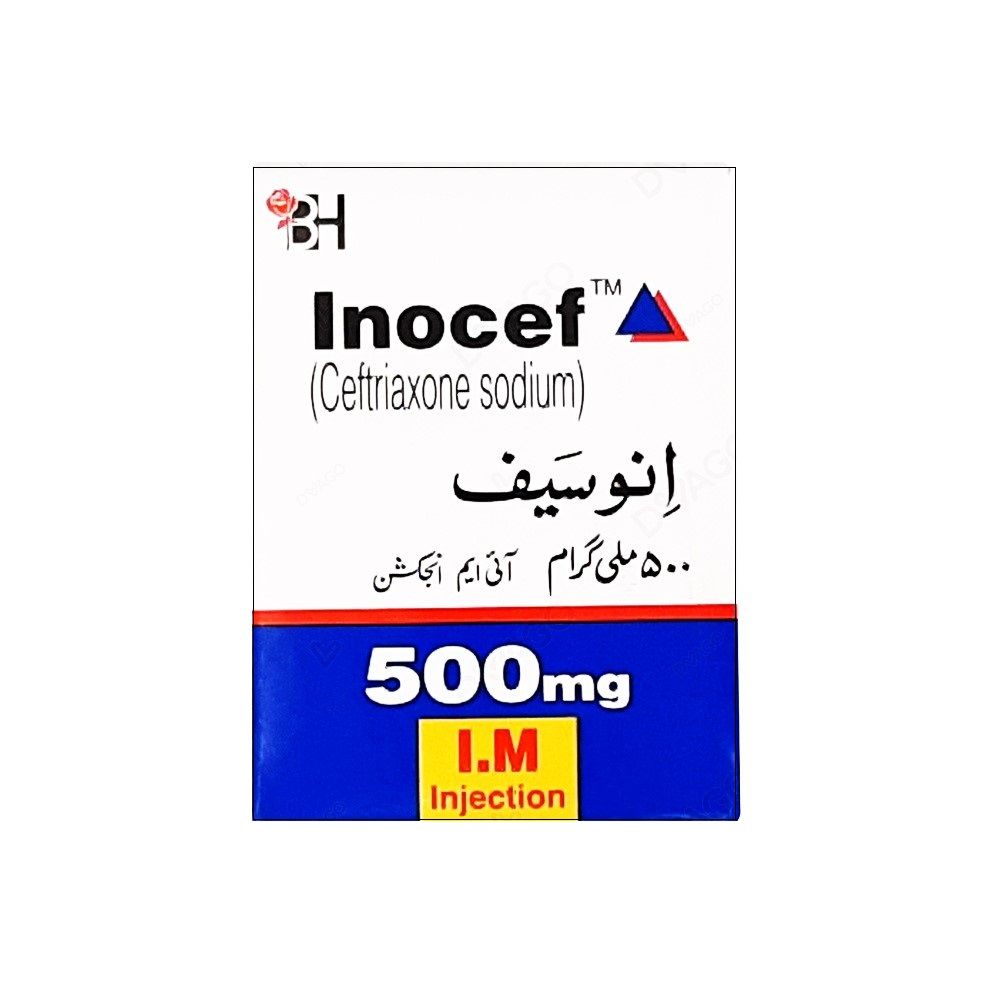 INOCEF IM 500 MG INJECTION