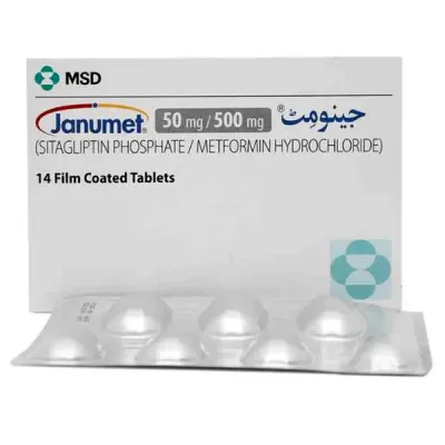 JANUMET  50/500MG (M.S.D) TABLET