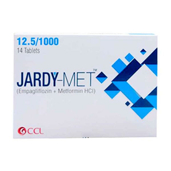 JARDY MET 12.5/1000MG TABLET