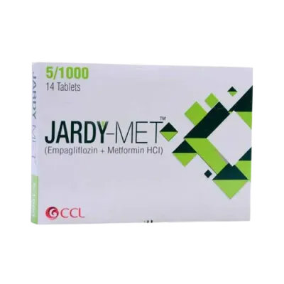 JARDY MET 5/1000MG TABLET