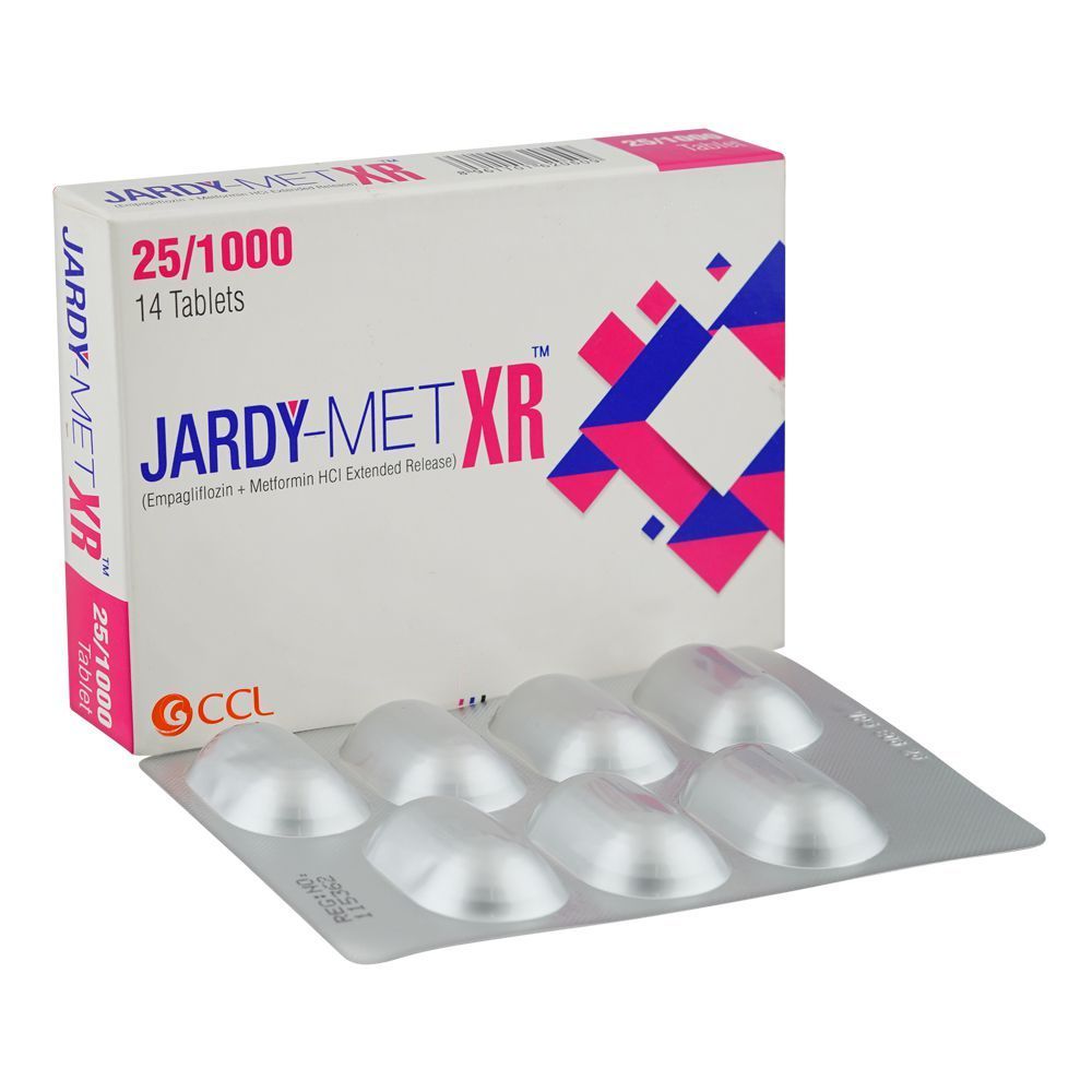 JARDY MET XR 25/1000MG TABLET