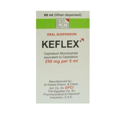 KEFLEX 250MG 60ML SYRUP
