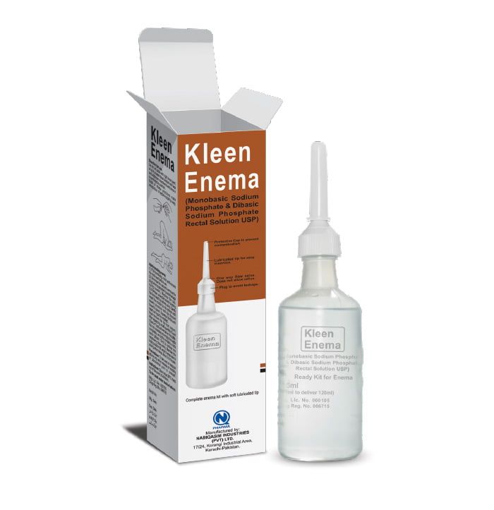 KLEEN ENEMA LIQUID 120 ML