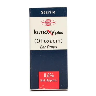 KUNOXY EAR DROP PLUS 0.60 % 5 ML